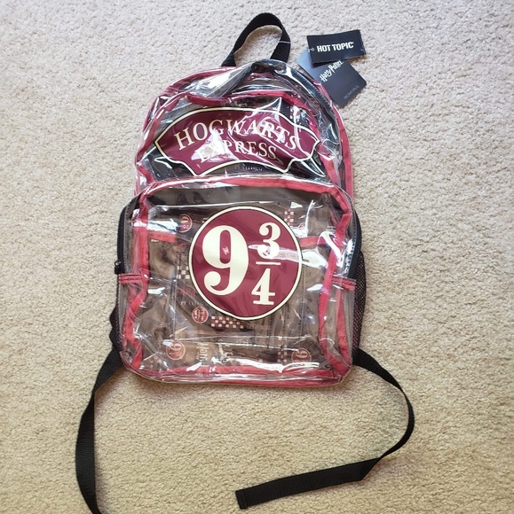 Bioworld Handbags - Harry Potter Backpack Clear Gryffindor